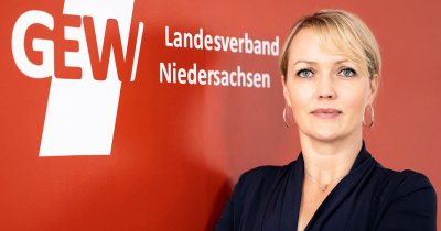 GEW-Landeschefin Laura Pooth: „Alle Akteure gehören an einen Tisch!“