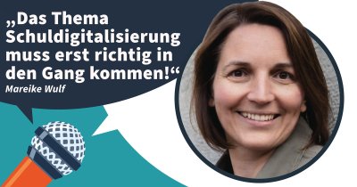 Frag deine Bildungspolitikerin: Mareike Wulf